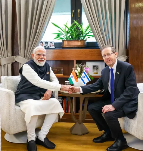 इजरायली राष्ट्रपति हर्जोग ने पीएम मोदी के 'जय हिंद' पर दिल जीतने वाला उत्तर दिया