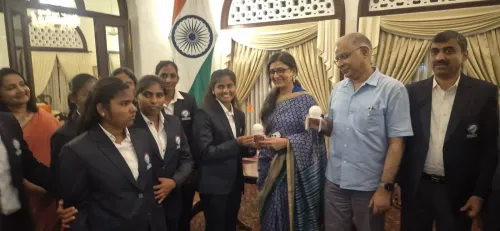 Did the High Commissioner of India to Sri Lanka Host the Unbeaten Indian Visually Impaired Women’s Cricket Team in Colombo?