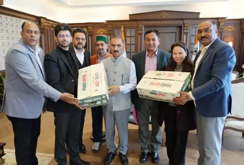 Himachal CM Sukhu launches 'Pangi Apple' brand from natural farming