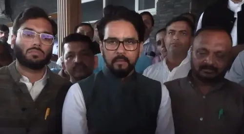 क्या हिमाचल प्रदेश में अनुराग ठाकुर ने व्यापारियों संग बैठक में जीएसटी कटौती को जनता का तोहफा बताया?