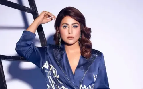 Did Hina Khan Celebrate Her First Birthday Post-Wedding with an Emotional Note from Rocky?