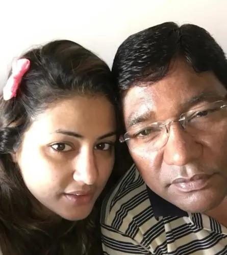 Did Hina Khan Just Share a Heartfelt Throwback of Her Late Father?