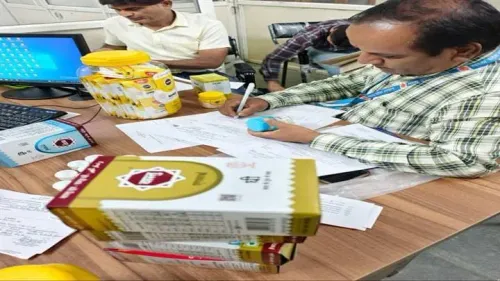 इंदौर में खाद्य सुरक्षा अभियान: ₹3 लाख का 640 लीटर संदिग्ध घी जब्त, 21 नमूने जाँच को भेजे