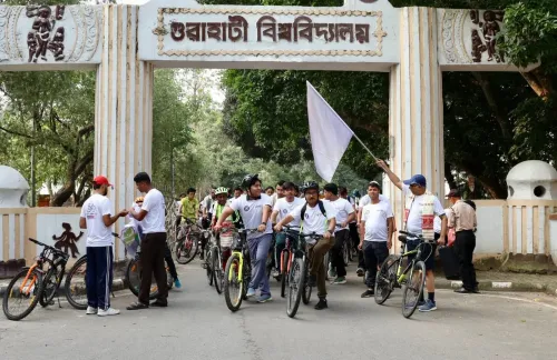 गुवाहाटी यूनिवर्सिटी में ₹2.08 करोड़ का वीआईपी सुविधा प्रोजेक्ट: एएएसयू ने उठाए गंभीर सवाल