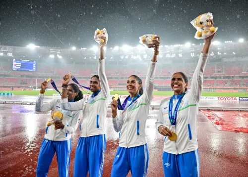 एशियन गेम्स 2026: भारत की महिला 4x400m रिले टीम ने 3:29.69 में जीता स्वर्ण, PM मोदी ने दी बधाई