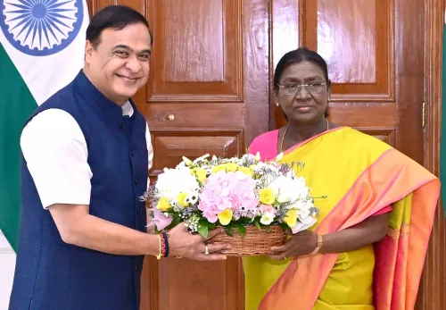 असम CM हिमंता बिस्वा सरमा ने राष्ट्रपति मुर्मु से की मुलाकात, राज्य के विकास और भविष्य की योजनाओं पर चर्चा