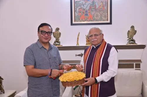 असम CM हिमंत बिस्वा सरमा की केंद्रीय मंत्री मनोहर लाल से मुलाकात, ऊर्जा आत्मनिर्भरता और शहरी विकास पर बनी सहमति