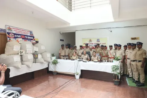 बेंगलुरु में ₹3.17 करोड़ का गांजा बरामद, ओडिशा-केरल रूट पर तस्करी करने वाले दो गिरफ्तार