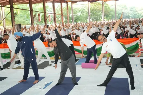 भाजपा अध्यक्ष नितिन नवीन का पंजाब दौरा: फगवाड़ा में 12,000 लोगों संग योग दिवस