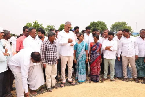 धान खरीद में देरी पर बीआरएस नेता हरीश राव की चेतावनी — 2 दिन में तेजी नहीं तो हजारों किसानों संग करेंगे विरोध