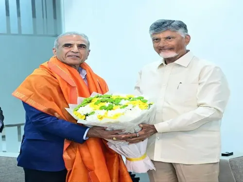 चंद्रबाबू नायडू और सुनील भारती मित्तल की मुलाकात, आंध्र प्रदेश के डिजिटल इंफ्रास्ट्रक्चर पर हुई अहम चर्चा