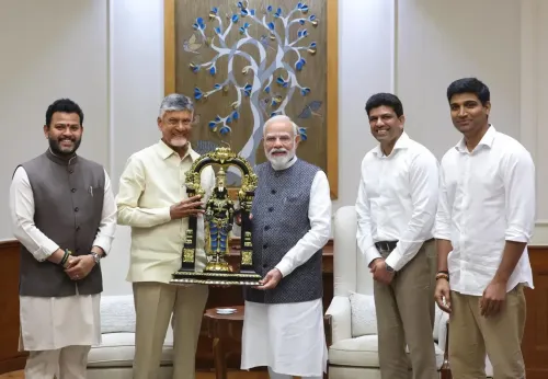 क्या चंद्रबाबू नायडू ने प्रधानमंत्री मोदी से जीएसटी कार्यक्रम और साझेदारी शिखर सम्मेलन के लिए आमंत्रित किया?
