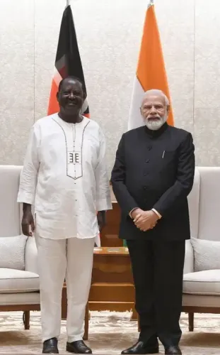 प्रधानमंत्री मोदी ने केन्या के पूर्व प्रधानमंत्री रैला ओडिंगा के निधन पर शोक जताया 