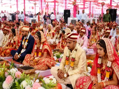छत्तीसगढ़ में 'मुख्यमंत्री कन्या विवाह योजना': 8 मई को 2,300 से अधिक जोड़े बंधेंगे शादी के बंधन में