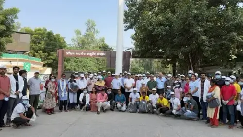 AIIA निदेशक पीके प्रजापति का आह्वान: स्वच्छता को दैनिक जीवन का हिस्सा बनाएँ, 'स्वच्छता ही सेवा' अभियान 2026 संपन्न
