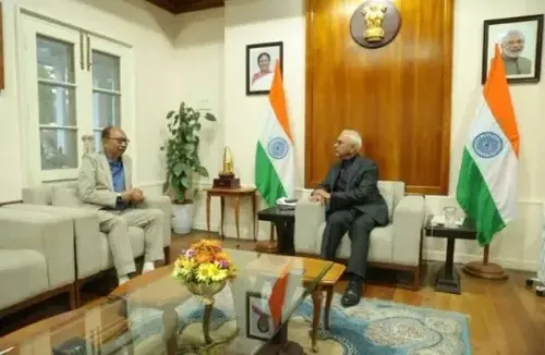 मणिपुर के मुख्यमंत्री ने राज्यपाल से मुलाकात की, सुरक्षा मुद्दों की गहराई से समीक्षा की