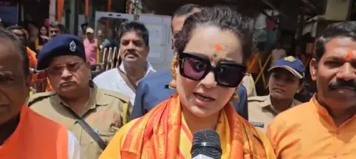 कंगना रनौत का कांग्रेस पर तीखा प्रहार: 'वंदे मातरम' विवाद में सोनिया गांधी पर लगे आरोपों को लेकर बोलीं — पार्टी देशविरोधी हो रही है