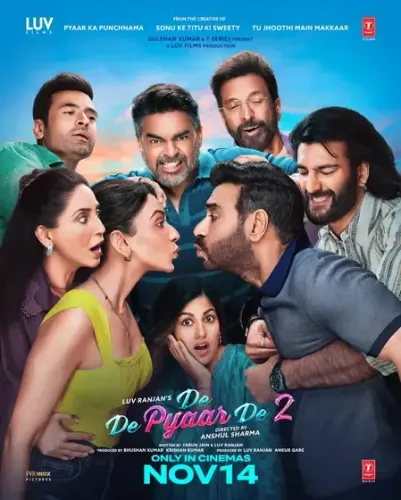 'दे दे प्यार दे 2' मूवी रिव्यू: अजय देवगन और आर. माधवन अभिनीत फिल्म, जो परफेक्ट फैमिली एंटरटेनर है