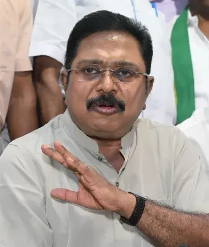 डीएमके-एआईएडीएमके गठबंधन से इनकार नहीं: टीटीवी दिनाकरन का तमिलनाडु की राजनीति पर बड़ा बयान