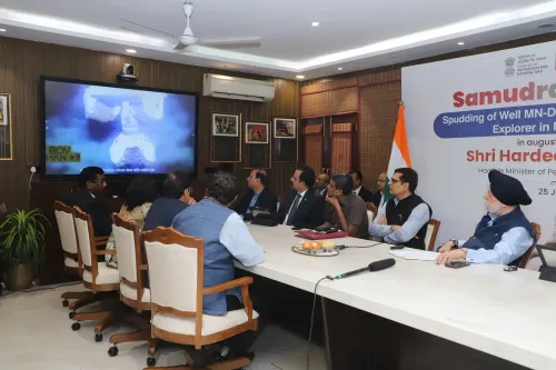 महानदी ऑफशोर बेसिन में पहले डीपवॉटर अप्रेजल वेल की ड्रिलिंग शुरू, हरदीप पुरी बोले — ऊर्जा आत्मनिर्भरता का नया अध्याय
