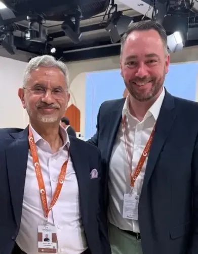 सर बानी यास फोरम में शामिल हुए एस जयशंकर, बेल्जियम के डिप्टी पीएम प्रीवोट से की मुलाकात