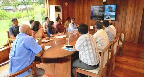 अंडमान को वैश्विक स्कूबा डाइविंग डेस्टिनेशन बनाने की योजना, LG जोशी के समक्ष प्रस्तुति
