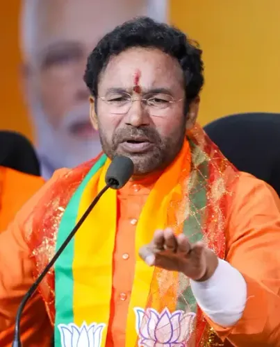 किशन रेड्डी का कांग्रेस पर हमला: 'जीत पर श्रेय, हार पर EVM दोष — यही दोहरा मापदंड है'
