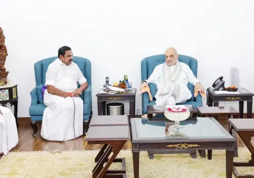 दिल्ली में पलानीस्वामी और अमित शाह की बैठक, एआईएडीएमके-भाजपा गठबंधन पर होगी चर्चा