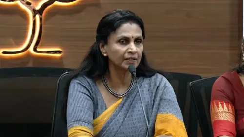 केरल की पूर्व डीजीपी आर. श्रीलेखा ने तिरुवनंतपुरम में भाजपा पार्षद पद छोड़ा, पार्टी में हलचल
