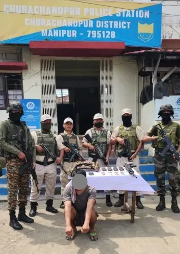मणिपुर में 5 उग्रवादी गिरफ्तार: AK-47 मैगजीन, हैंड ग्रेनेड समेत भारी हथियार जब्त