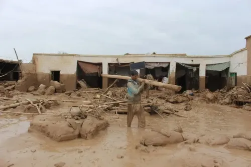 अफगानिस्तान में बारिश और बाढ़ से मची तबाही, 73 हजार से अधिक लोग प्रभावित