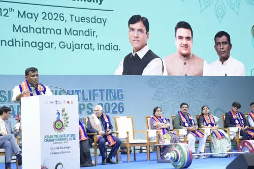 एशियन वेटलिफ्टिंग चैंपियनशिप 2026: गांधीनगर में 29 देशों के 400+ एथलीट, मंत्री गामित बोले — गुजरात बना वैश्विक खेल केंद्र