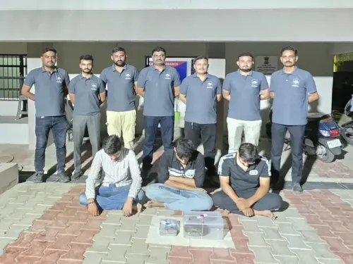 अहमदाबाद में ₹1.82 करोड़ का एम्बरग्रीस बरामद, सरखेज से तीन तस्कर गिरफ्तार