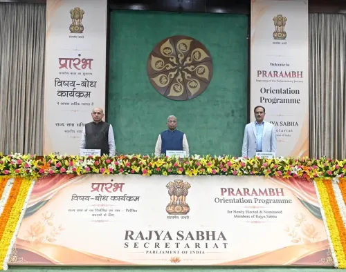 राज्यसभा उपसभापति हरिवंश ने नए सदस्यों को साइबर सुरक्षा की दी सख्त हिदायत, लॉगिन क्रेडेंशियल्स को बताया सदन की संपत्ति