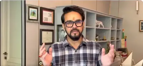 अनुराग ठाकुर का कांग्रेस सरकार पर आरोप: चुनावी वादे पूरे करने में नाकाम