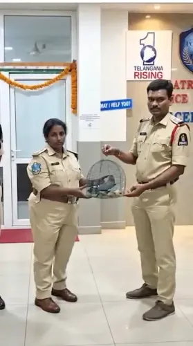 दशहरे पर इंडियन रोलर की तस्करी: हैदराबाद पुलिस ने तीन जगहों पर छापा मारकर चार पक्षी बचाए