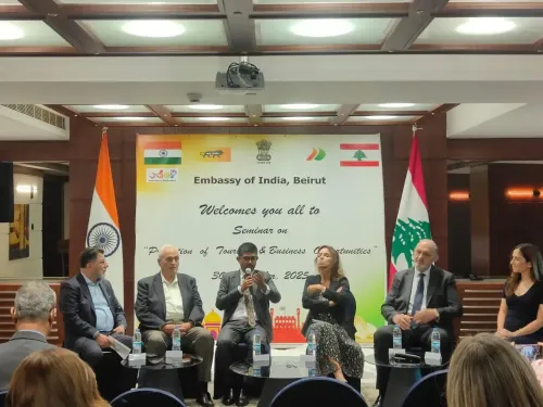 क्या लेबनान में भारत ने व्यापार और पर्यटन को बढ़ावा देने के लिए सेमिनार आयोजित किया?