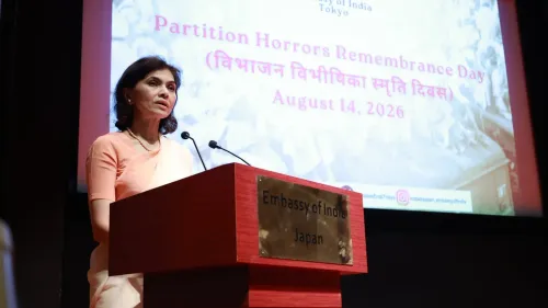 टोक्यो में भारतीय दूतावास ने मनाया विभाजन विभीषिका स्मृति दिवस, राजदूत नगमा मलिक ने जलाया श्रद्धा-दीप