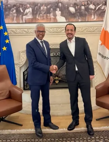 साइप्रस के राष्ट्रपति से भारतीय राजदूत की महत्वपूर्ण मुलाकात, भारत दौरे पर चर्चा