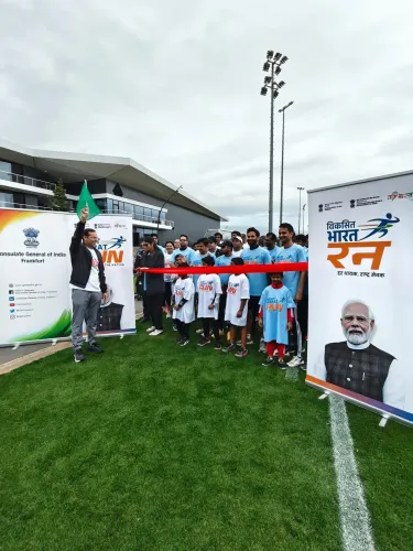 सेवा पखवाड़ा 2026: यूरोप में भारतीय मिशनों ने फ्रैंकफर्ट, ज्यूरिख और ग्लासगो में 'विकसित भारत रन' का आयोजन किया