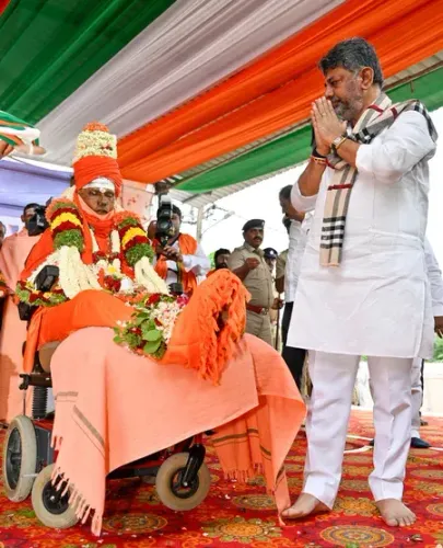 देगुला मठ प्रमुख को अंतिम विदाई: सीएम शिवकुमार बोले — मठों की देखभाल घर जैसी होनी चाहिए