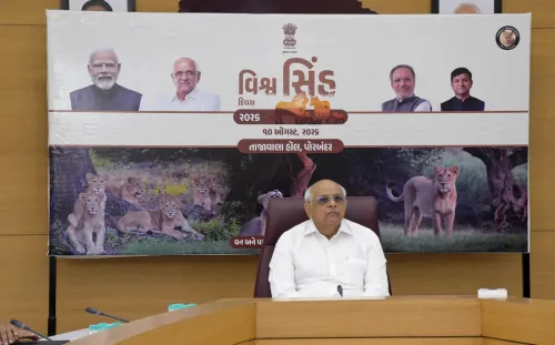 गुजरात में एशियाई शेरों की आबादी 891 हुई, सीएम भूपेंद्र पटेल बोले — इकोसिस्टम की रक्षा ही असली लक्ष्य