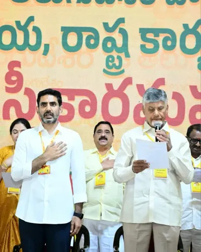 नारा लोकेश TDP के पहले राष्ट्रीय कार्यकारी अध्यक्ष बने, 44 साल के इतिहास में पहली बार