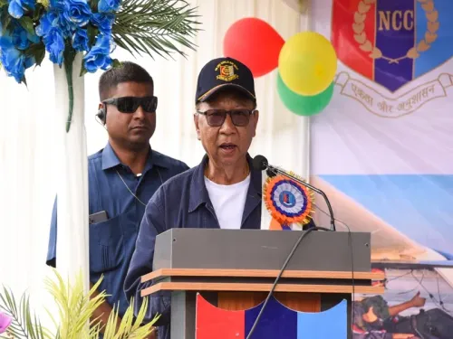 मणिपुर के मुख्यमन्त्री ने एनसीसी कैडेटों को सम्मानित किया, युवाओं के विकास के प्रति अपनी प्रतिबद्धता जताई