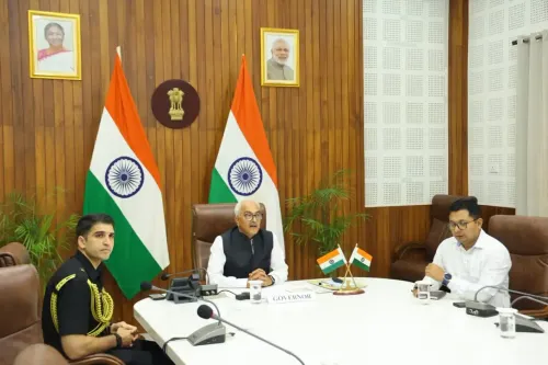 मणिपुर राज्यपाल अजय कुमार भल्ला ने तामेंगलोंग में नए स्कूल भवन का उद्घाटन किया, NGO के प्रयासों की सराहना