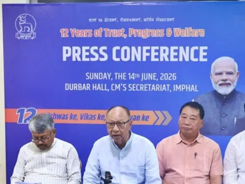 मणिपुर को मोदी सरकार की पहलों से 12 वर्षों में बड़ा फायदा: मुख्यमंत्री युमनाम खेमचंद सिंह
