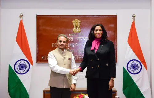भारत-दक्षिण अफ्रीका रणनीतिक साझेदारी: कीर्ति वर्धन सिंह ने उप विदेश मंत्री अन्ना मोराका से की द्विपक्षीय वार्ता