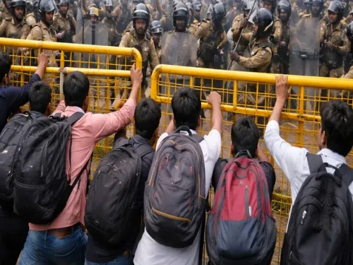 जयपुर: राजस्थान विश्वविद्यालय में एनएसयूआई और पुलिस के बीच विवाद, सेमिनार पर उठा सवाल