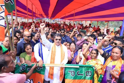 सीएम माणिक साहा की अपील: त्रिपुरा में ‘ट्रिपल इंजन सरकार’ के लिए तैयार जनता