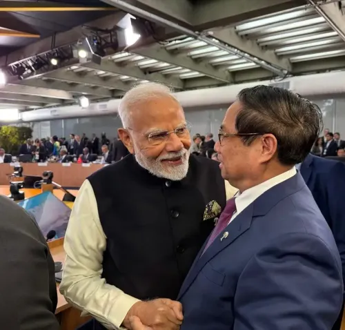 क्या ब्रिक्स शिखर सम्मेलन में पीएम मोदी ने वियतनाम के पीएम फाम मिन्ह चिन्ह से मुलाकात की?